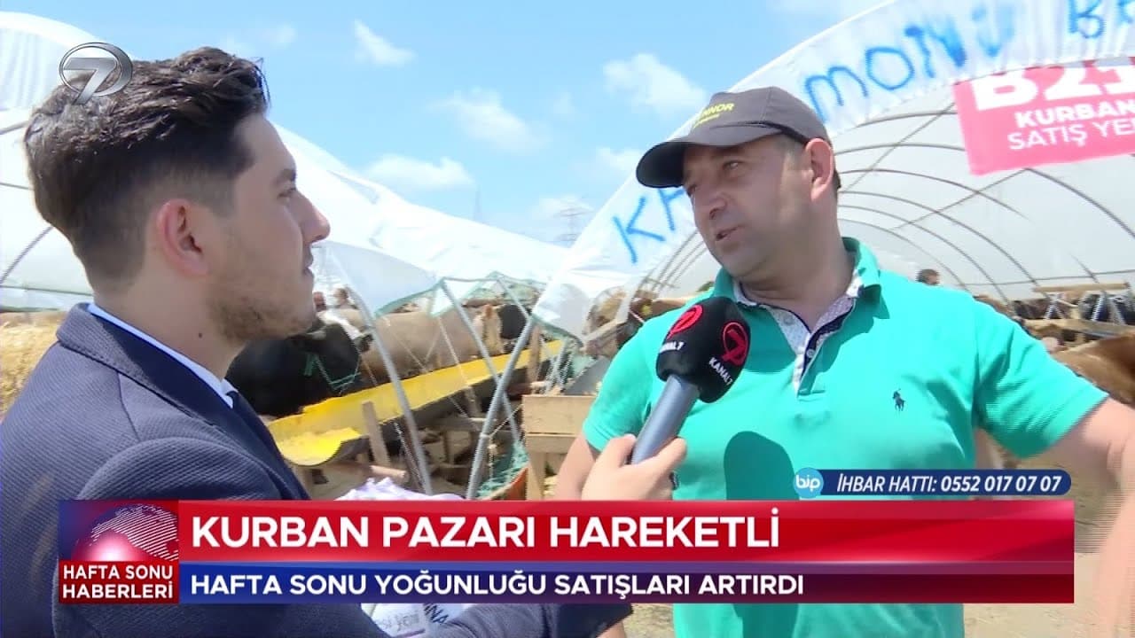 Kurban Pazarları Hareketlendi thumbnail