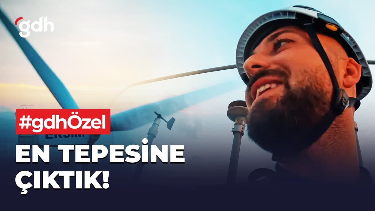 Rüzgar Türbinlerinin Arasında Kamp Yaptık | #gdhÖzel thumbnail